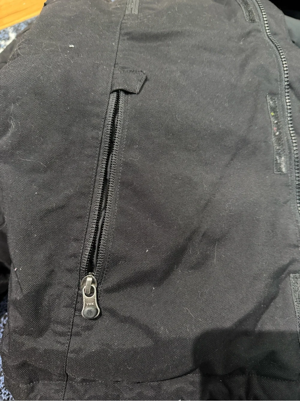 The North Face Kids Black Hooded Puffer Coat